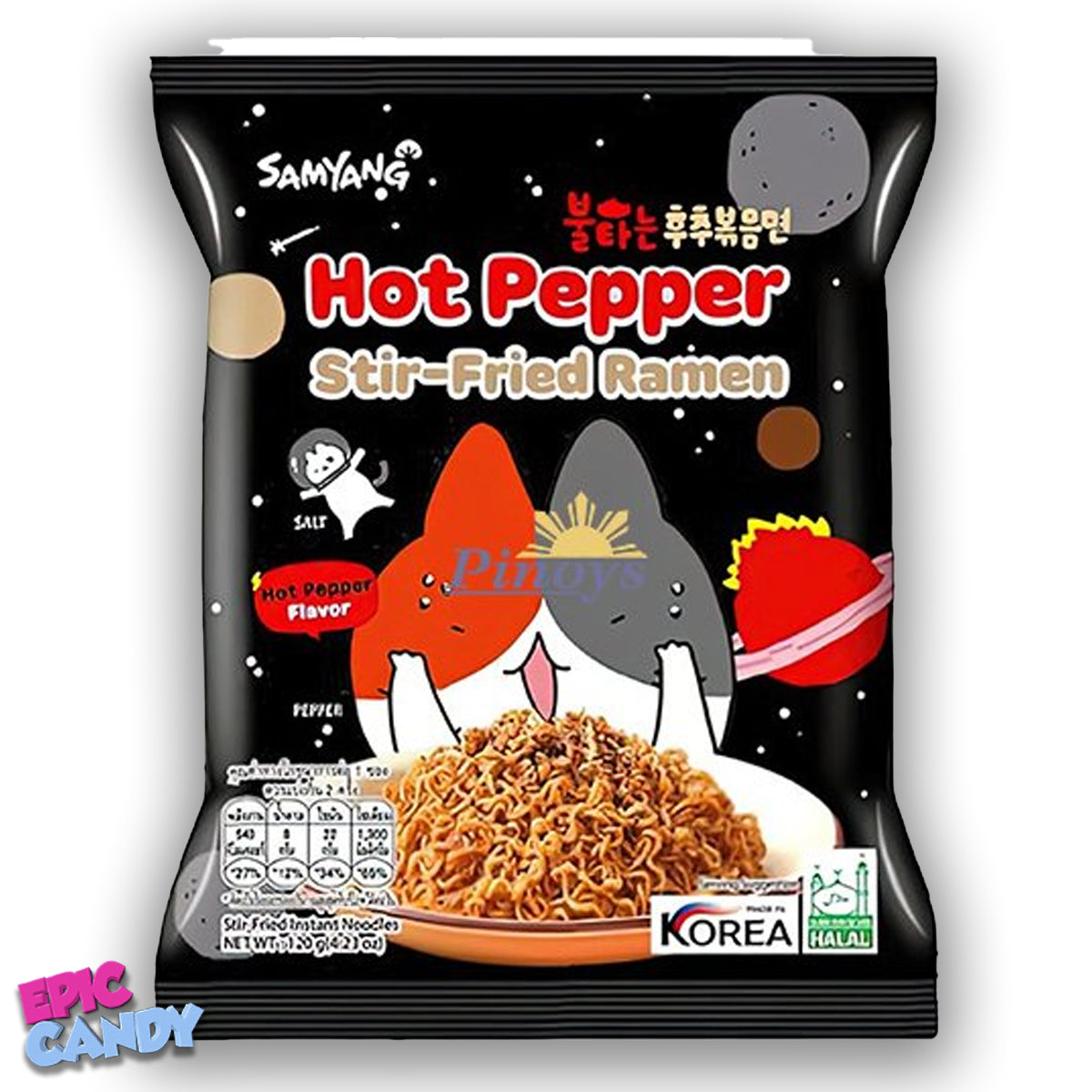 Samyang Hot Pepper Stir Fried Ramen 120g