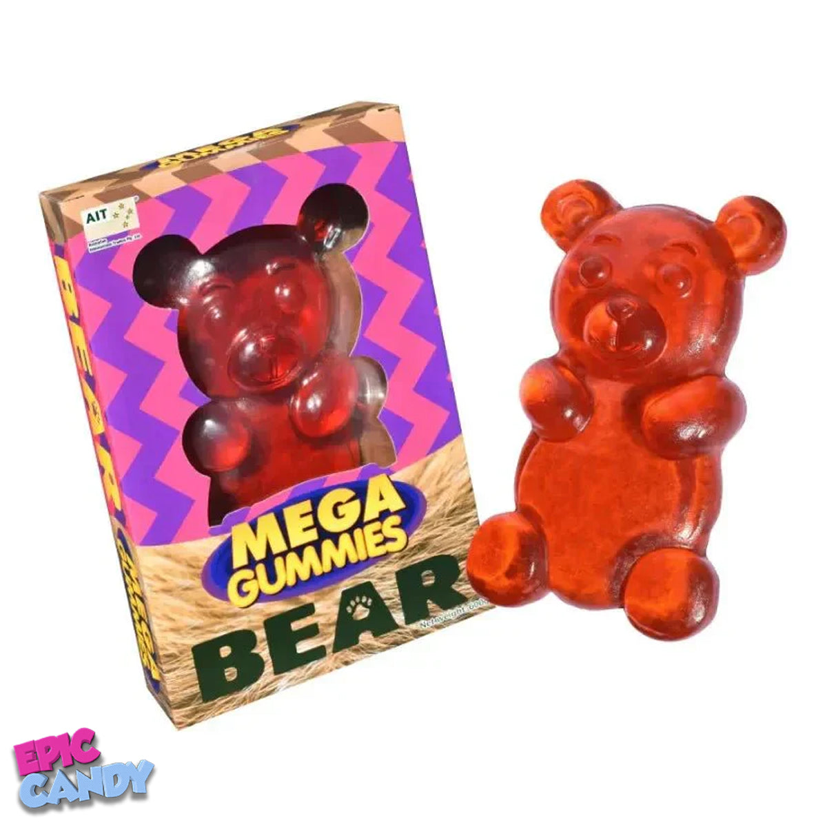 Mega XXL Mega Gummies Bear – 600g | Giant, Fruity, and Chewy Gummy Bears