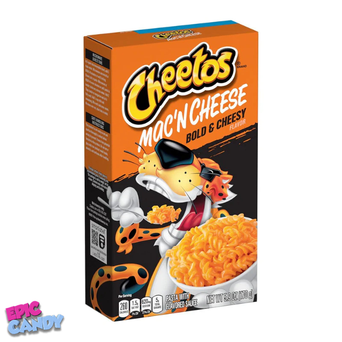 Cheetos Bold & Cheesy Mac n Cheese Box – 5.9oz (170g) | Bold & Flavorful Cheetos-Inspired Mac and Cheese