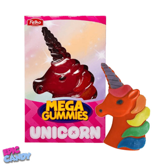 Mega XXL Massive Mega Gummies Unicorn – 600g | Fun, Fruity, and Delicious Gummy Candy