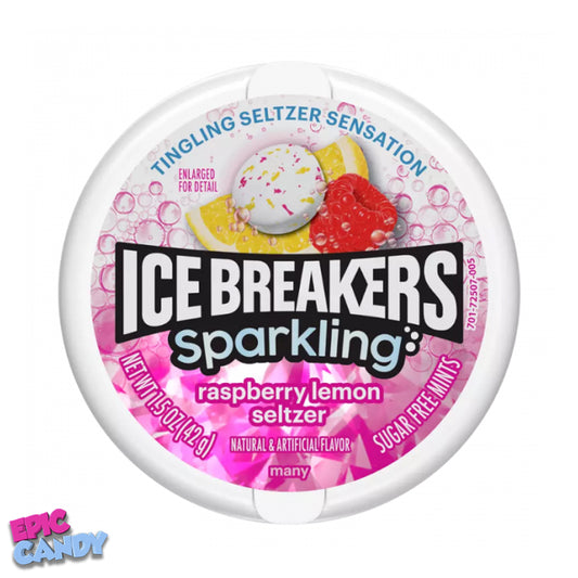 Ice Breakers Mint Sparkling Raspberry Lemon Seltzer - 1.5oz (42g)