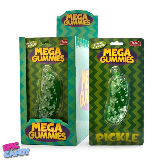 Mega Gummies Pickle – 120g | Tangy, Sour Pickle-Flavored Gummy Candy