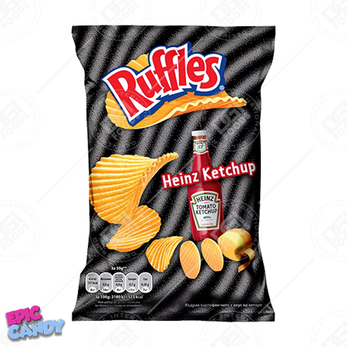 RUFFLES HEINZ KETCHUP 140g