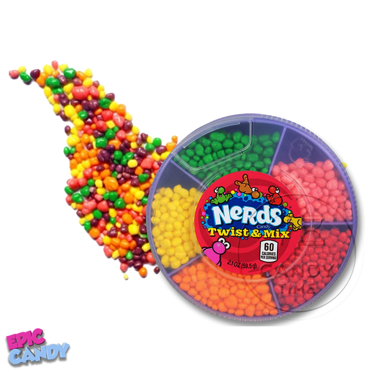 Nerds Twist & Mix 59.55g (2.1oz) - Fun & Flavorful Candy Mix