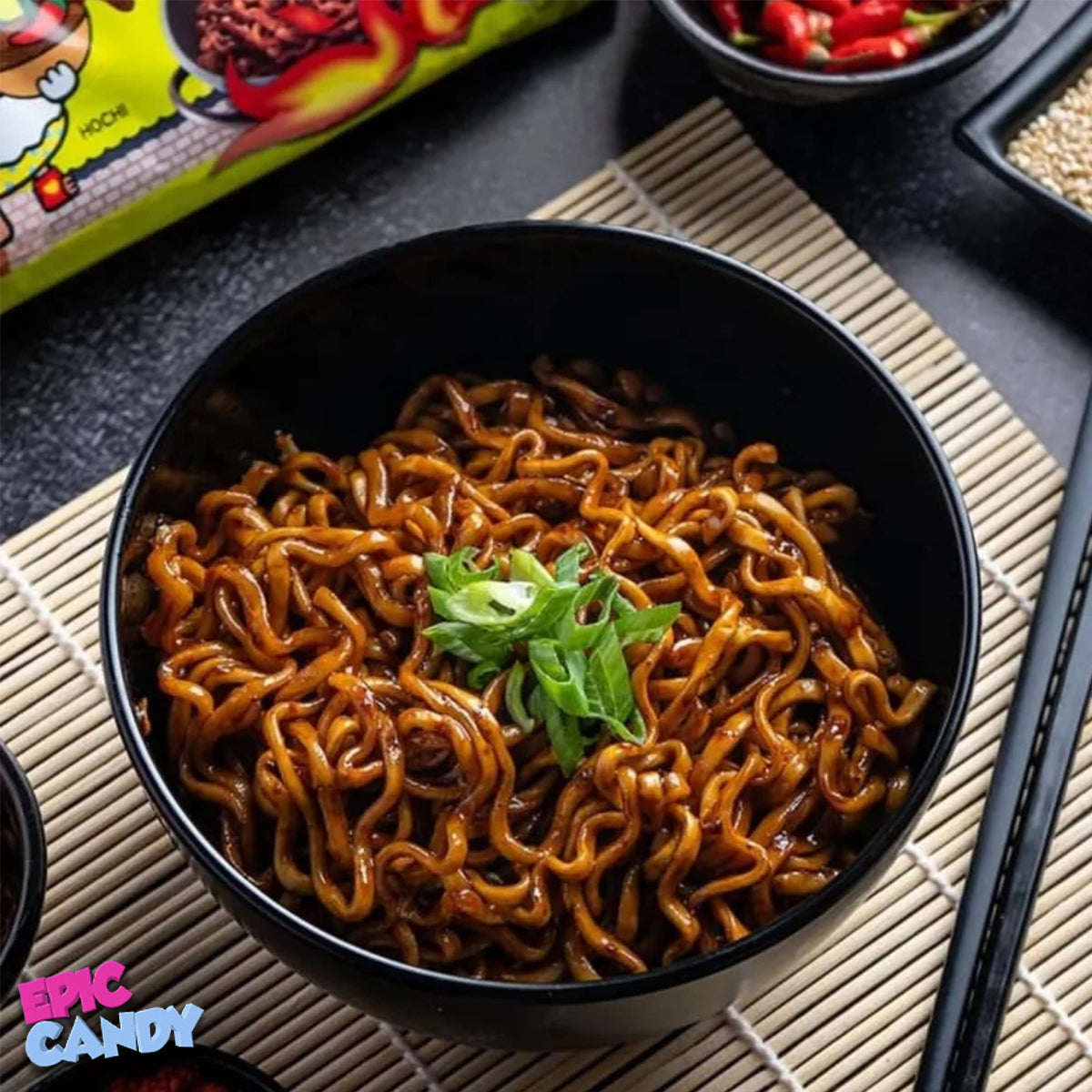 (Korean Black Bean Sauce) Jjajang Hot Chicken Flavour Ramen 135g