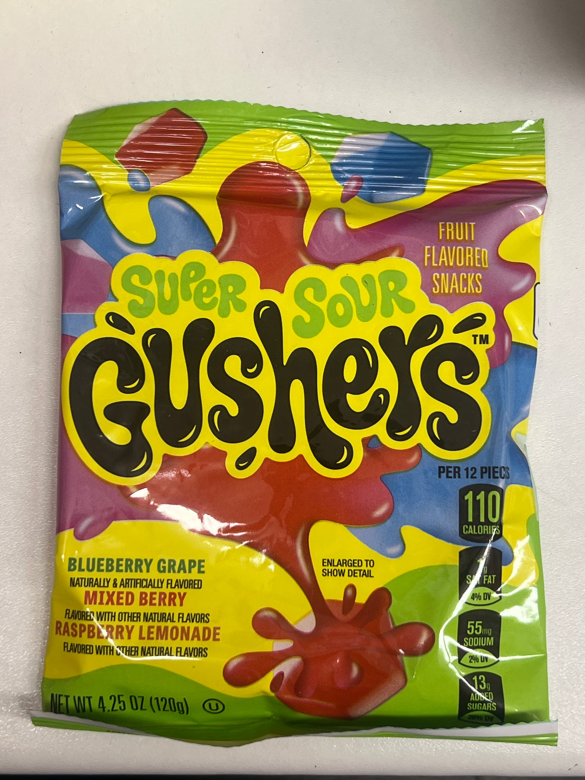 Super sour gushers