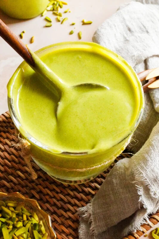 Premium Pistachio Sauce – 5kg Catering Trade Pack – Perfect for Dubai Chocolate & Kanafeh Desserts