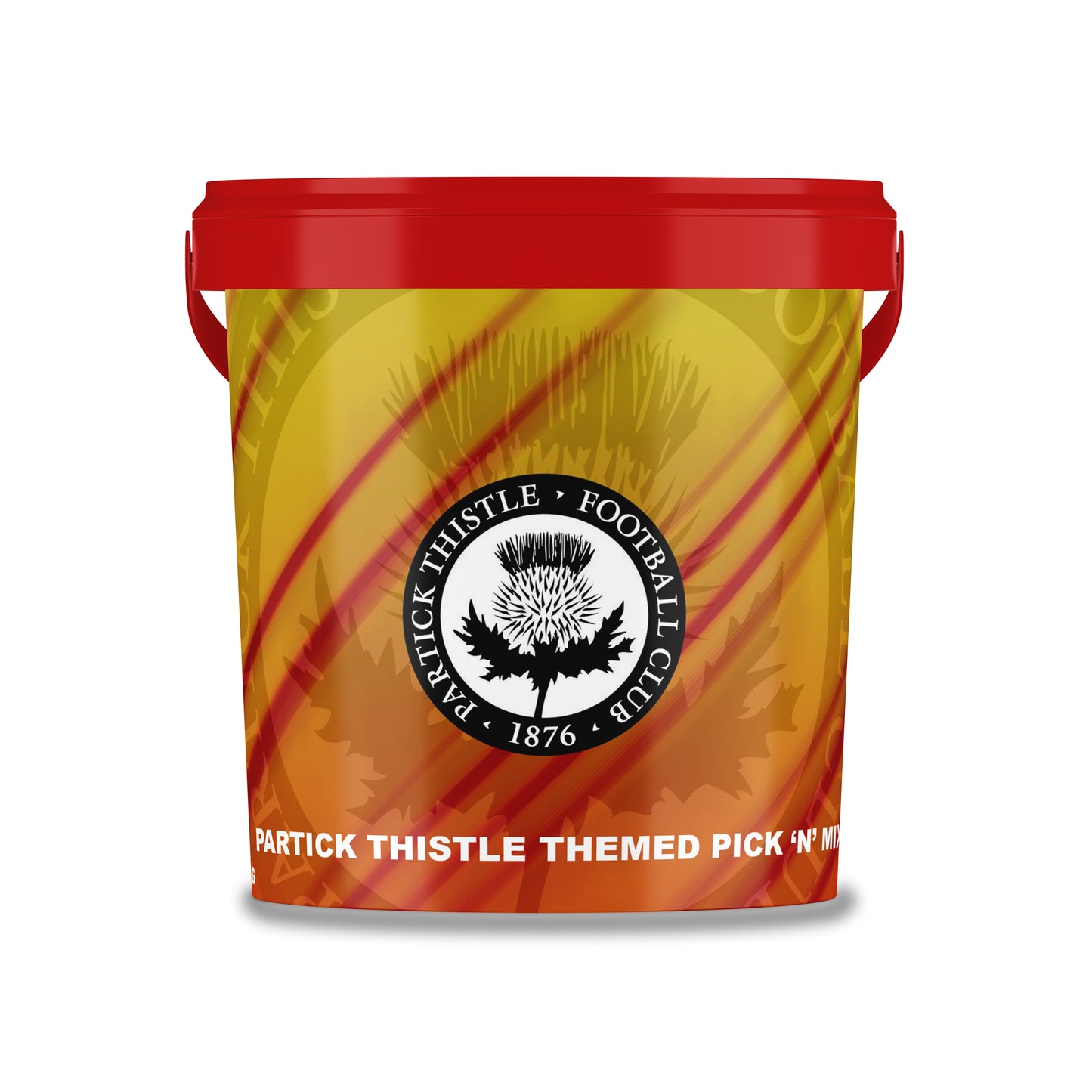 Partick Thistle FC Football Sweet Tub – 700g | Fizzy & Retro Sweet Mix for Jags Fans