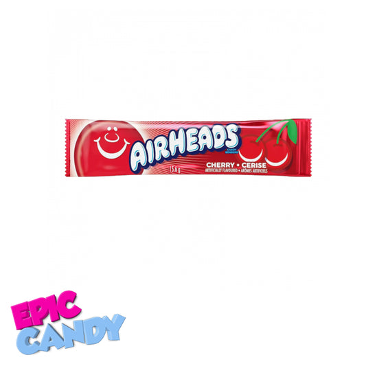 Airheads Cherry 15.6g – Sweet & Chewy Cherry Flavour Delight!