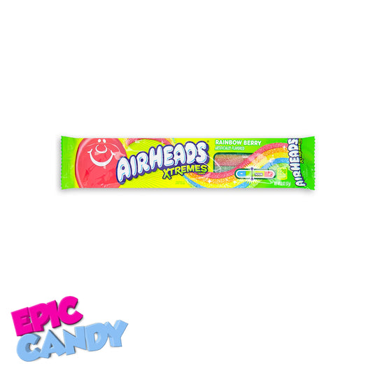 Airheads Xtremes Rainbow Berry 57g – Sweet, Sour, and Berry-Bursting Fun!