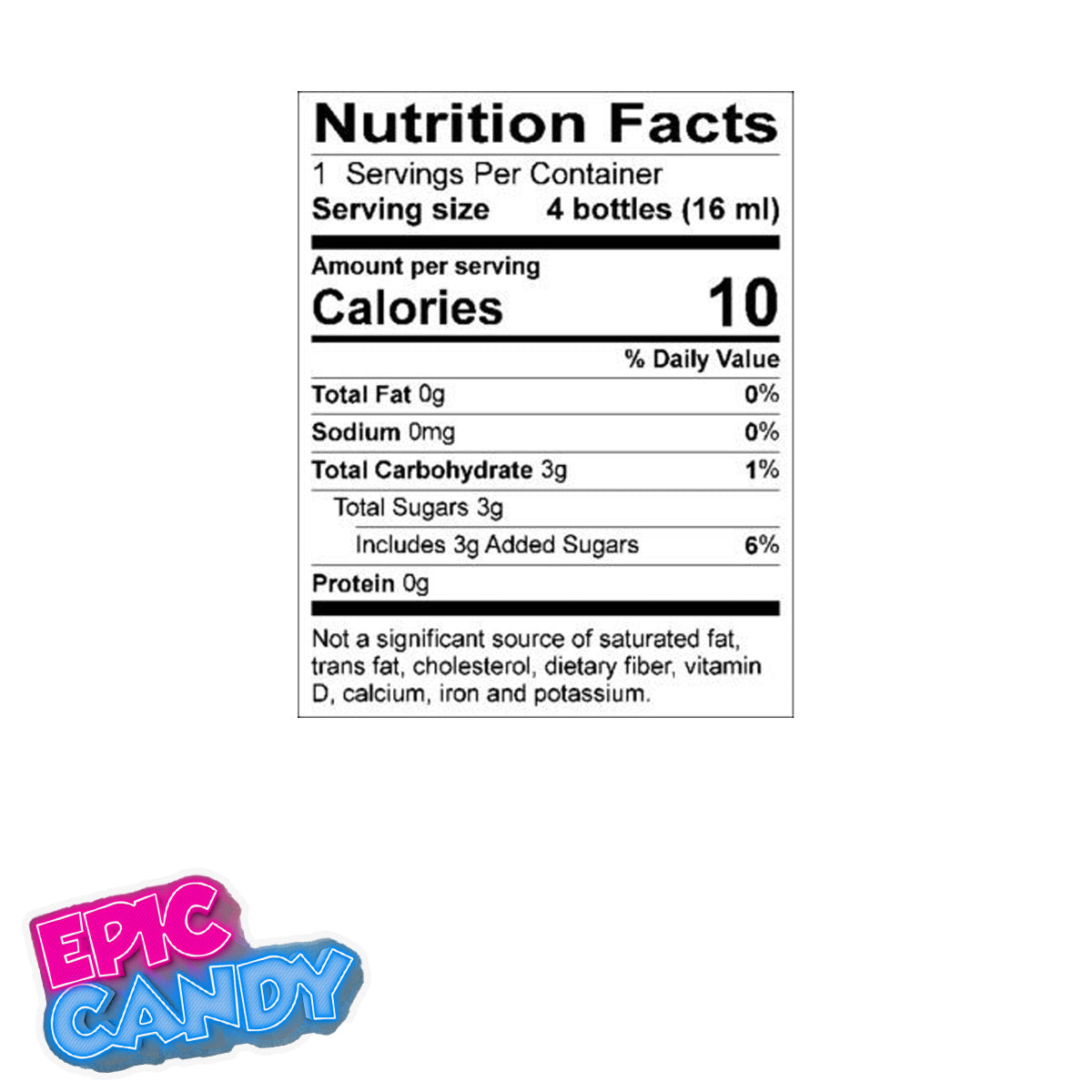 Cry Baby Mini Drinks — Wax Candy (39 g)