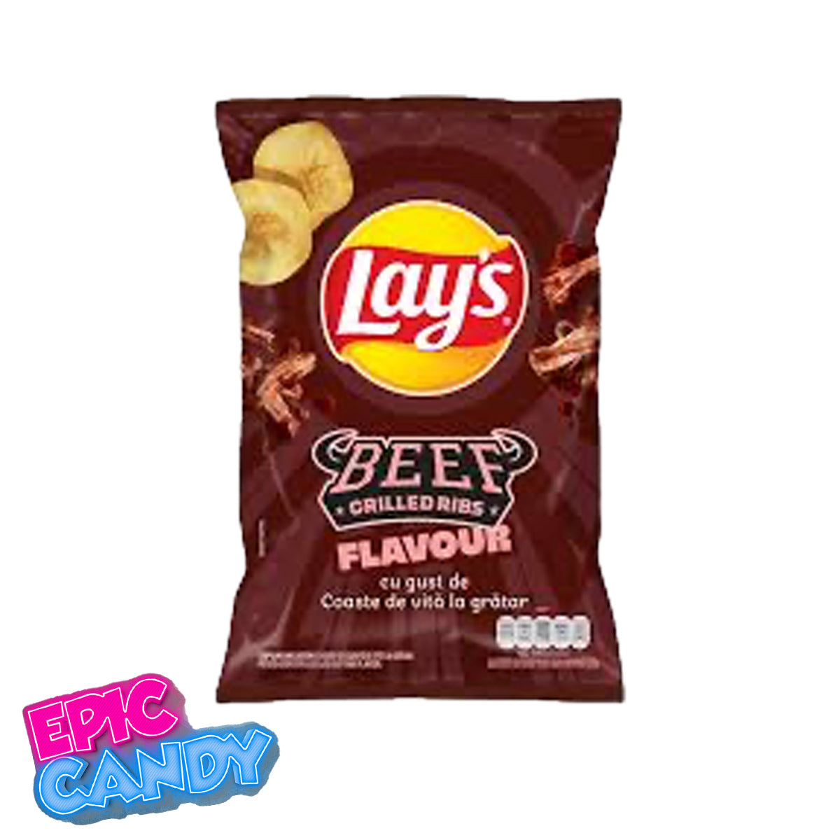 Beef Grilled Ribs Flavour Potato Chips (130g)
