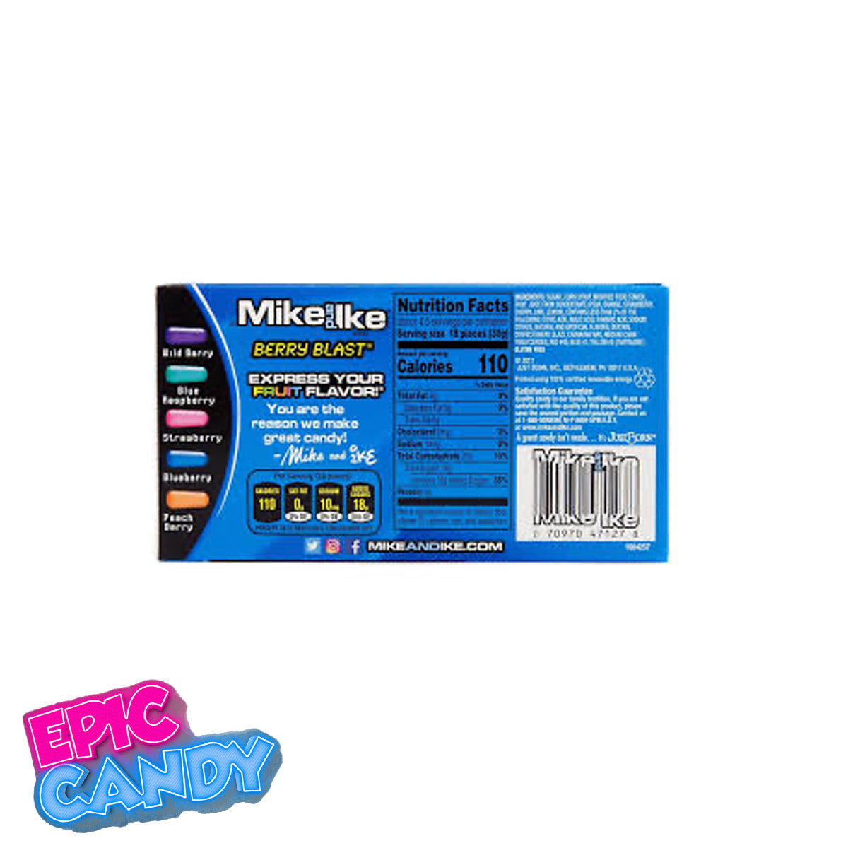Mike n Ike Berry Blast 120g!