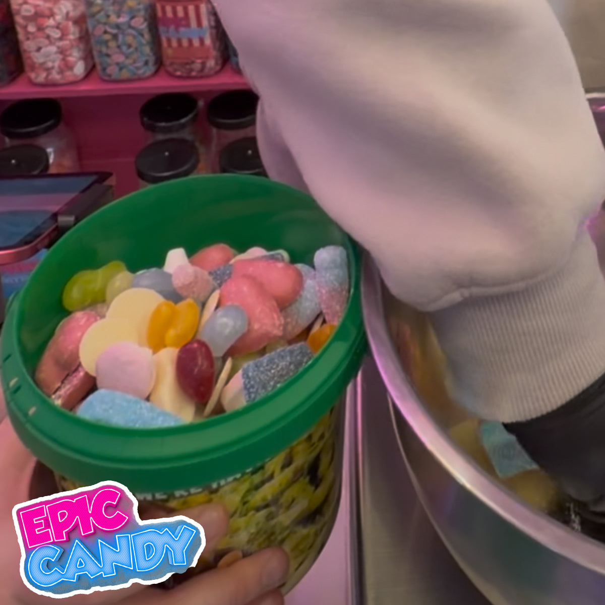 Naomi Watson Pesto Pasta Themed Pick n Mix tub 800g