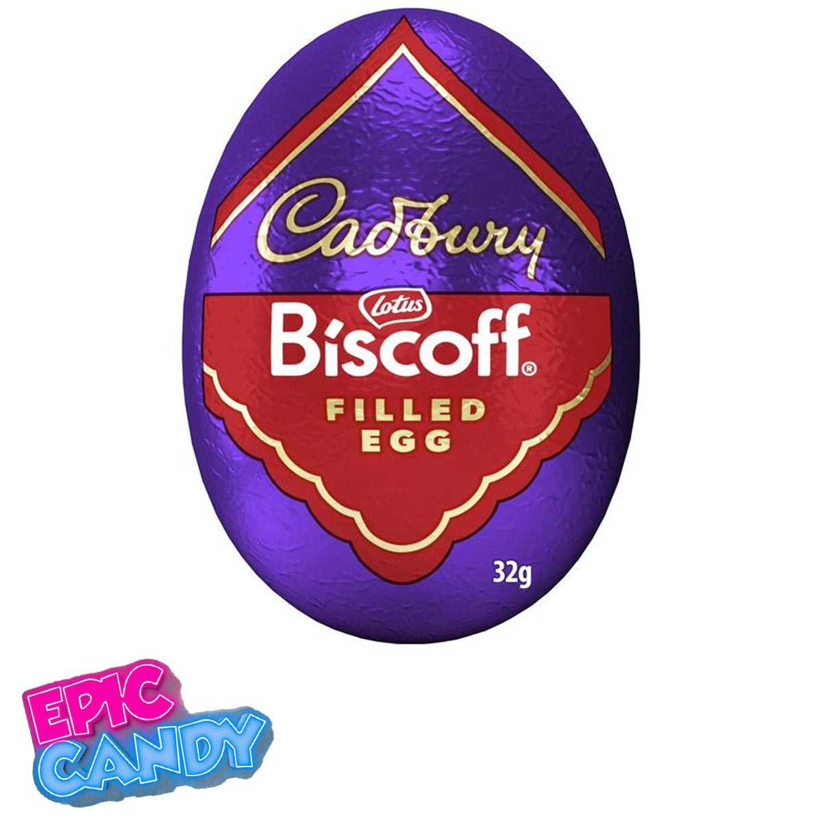 Cadbury Biscoff Filled Egg — 32 g