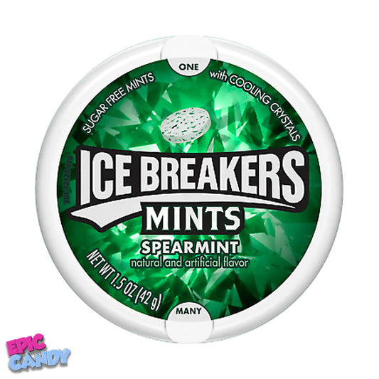 Ice Breakers Spearmint Sugar Free Mints 42g