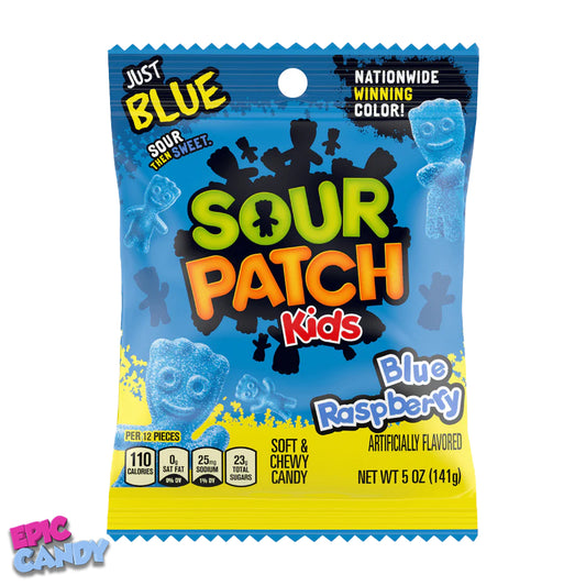 Sour Patch Kids Peg Bag Blue Raspberry (102g)