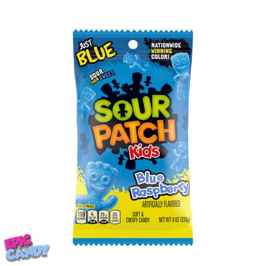 Sour Patch Kids Blue Raspberry 226g – Tangy & Sweet Fun!