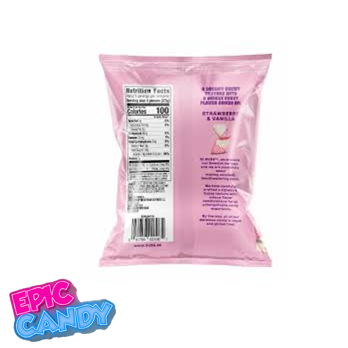 Bubs Sour Diamond Strawberry Vanilla 156g -