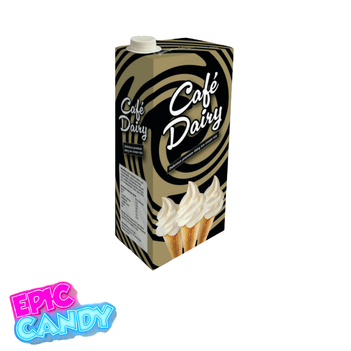 Cafe Dairy Ice Cream Mix Cartons 6pack