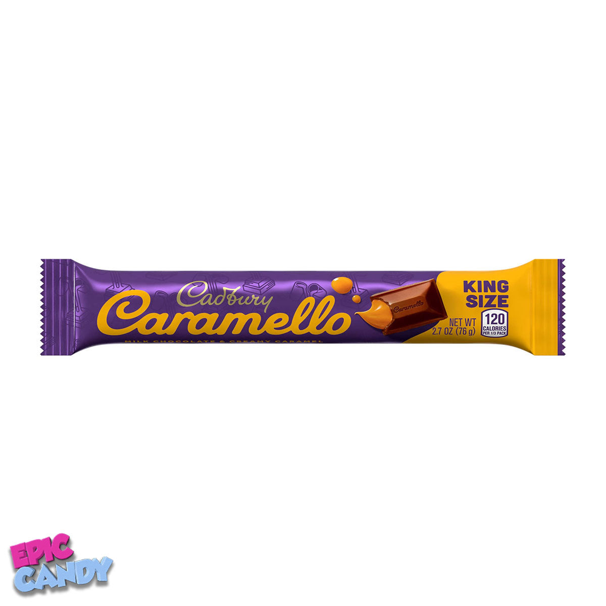 Cadbury Caramello King Size 76g – Irresistible Caramel & Milk Chocolate