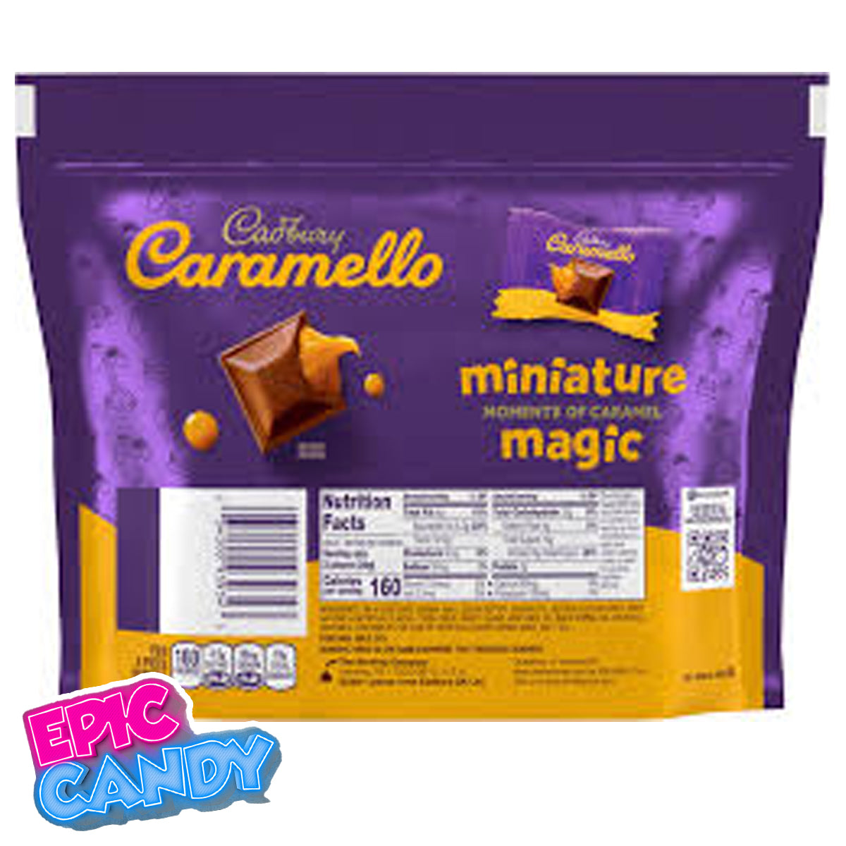 Hershey’s Caramello Miniatures – 226g Bag | Milk Chocolate & Creamy Caramel Bites | USA Import