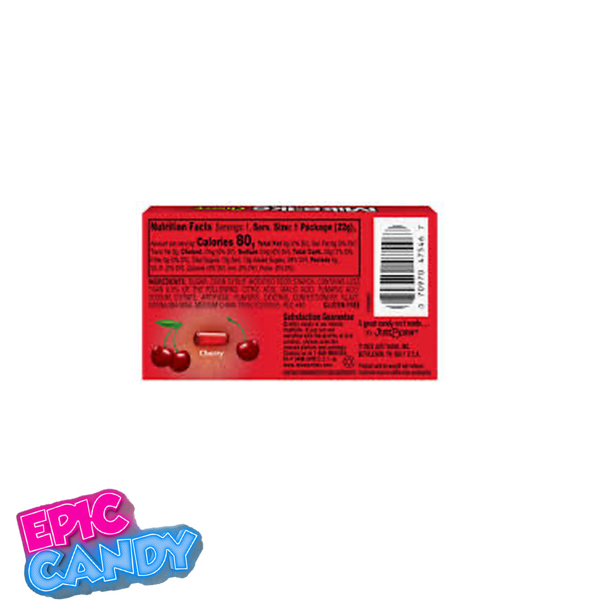 Mike and Ike Cherry 22g – Sweet and Juicy Cherry Chewy Candies!
