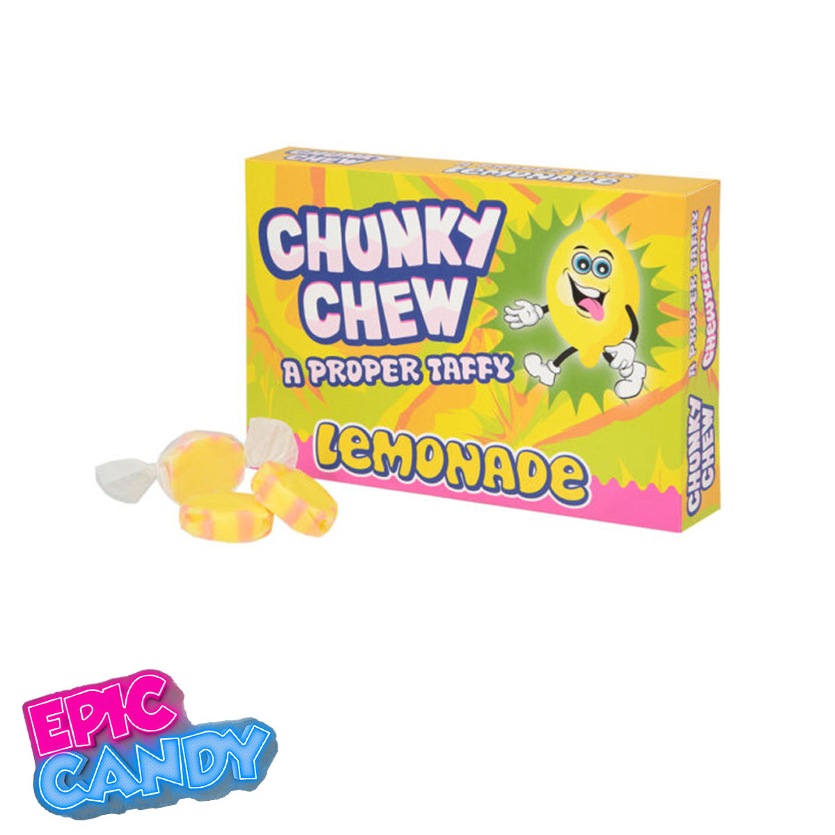 Chunky Chew Lemonade Taffy — Theatre Box 100 g