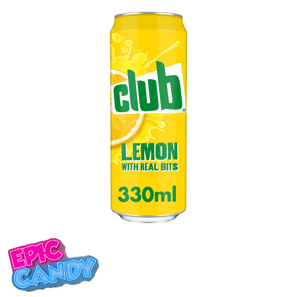 Club Lemon with Real Bits — 330 ml
