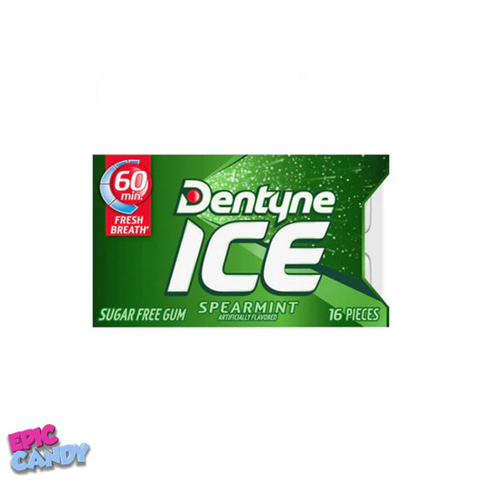 Dentyne Ice Spearmint Sugar-Free Gum – Long-Lasting Freshness & 60-Minute Breath Freshener
