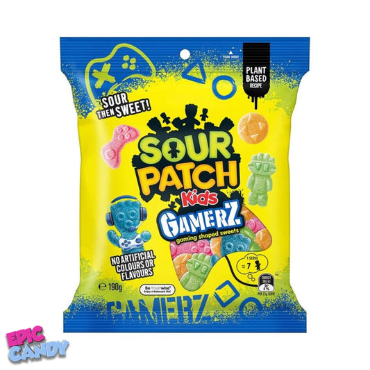Sour Patch Kids Gamerz 190g (Australia) – Sour Then Sweet Candy for Gamers