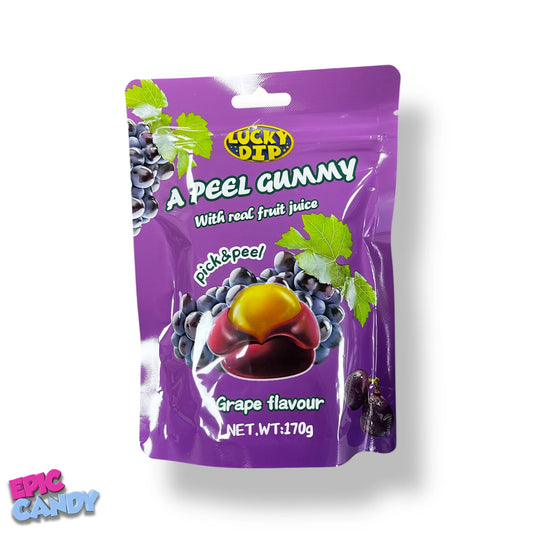 Peelerz A Peel Gummy Candy Grape Flavour (170g)
