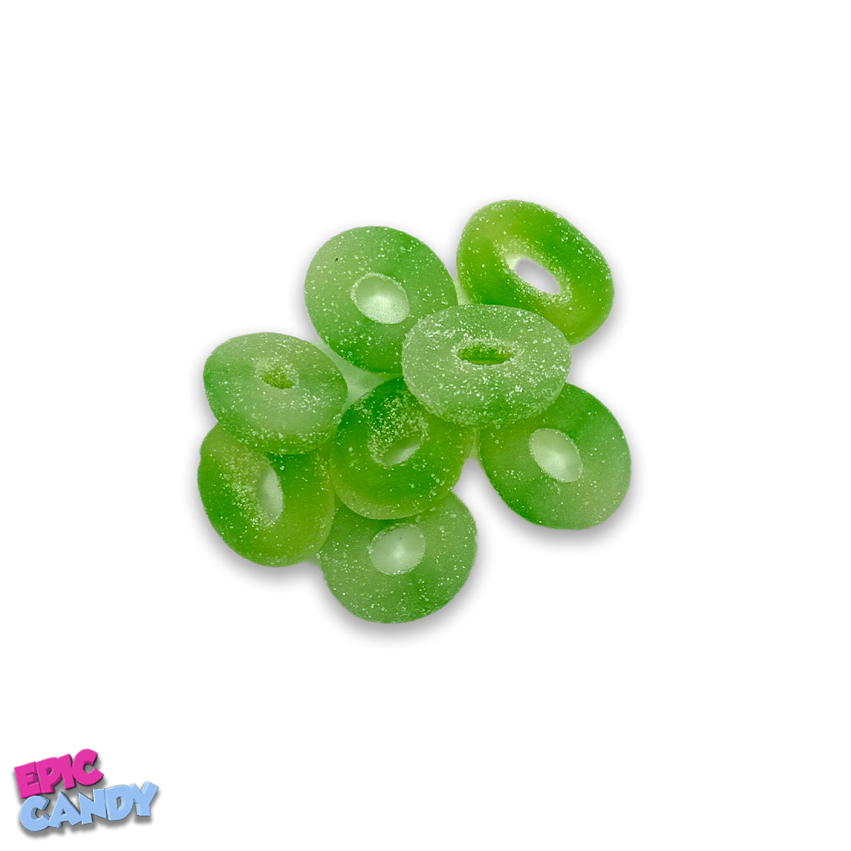 Epic Chewy Gummy Fizzy Rings 400g Apple & Pineapple
