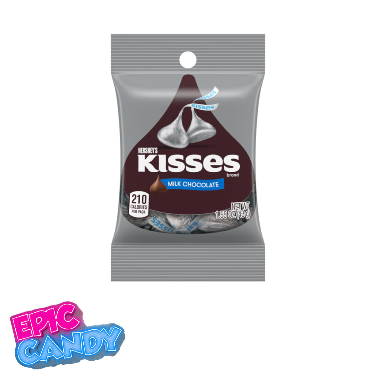 Hershey’s Kisses Milk Chocolate 43g – Iconic Bite-Sized Bliss