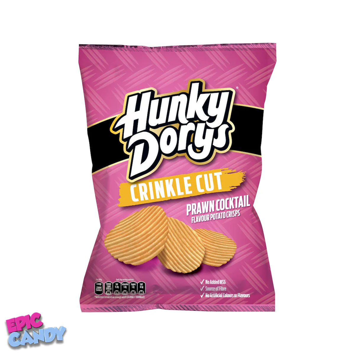 Hunky Dory’s Crinkle Cut Prawn Cocktail - 135g