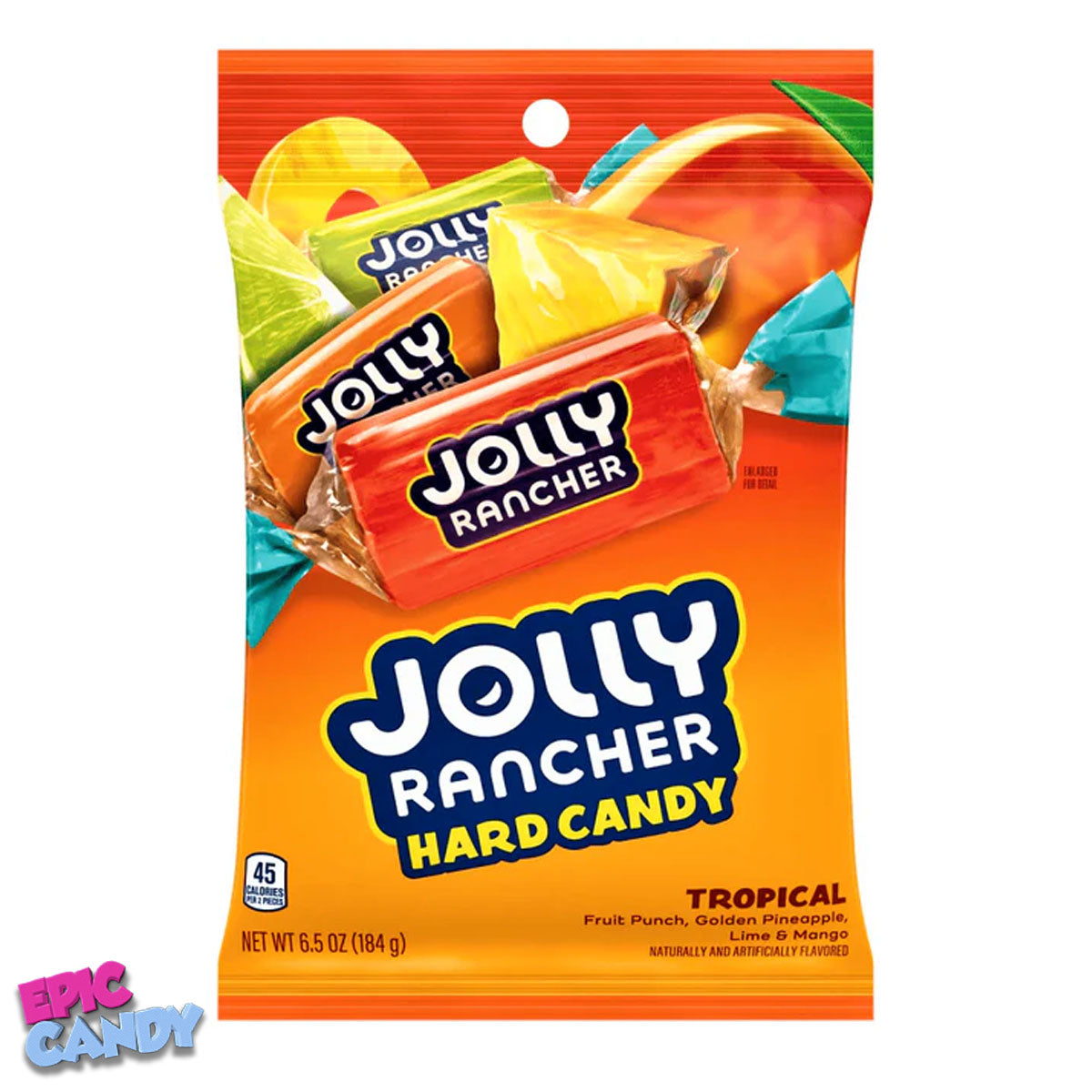 Jolly Rancher TROPICAL Hard Candy Share Bag (USA) - 184g