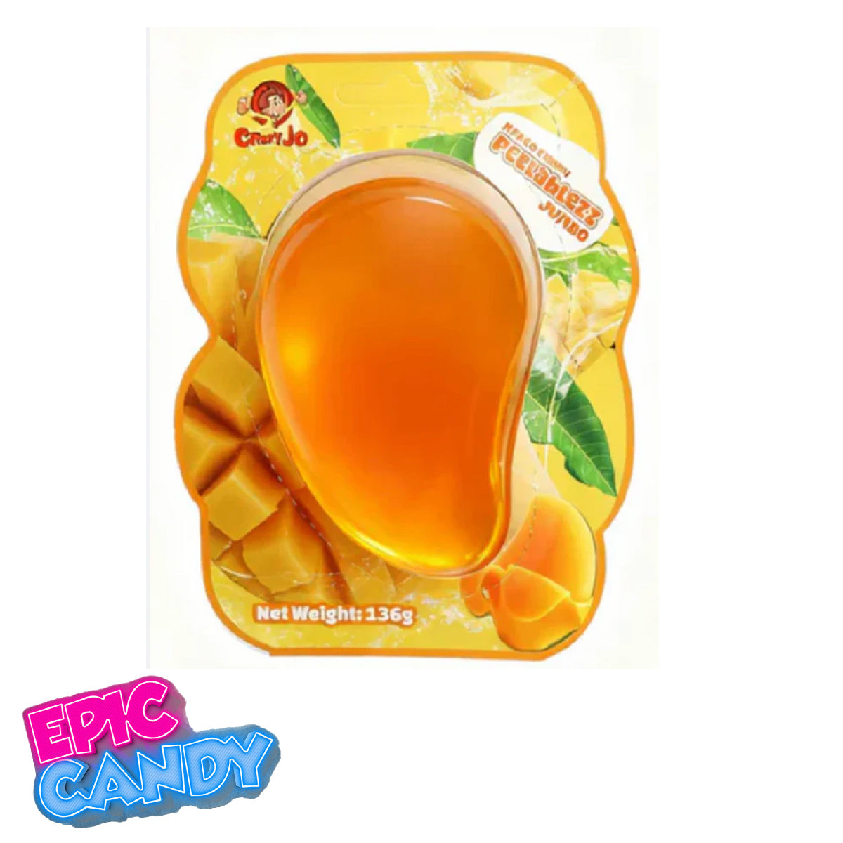 Peelablezz Mango Gummies — Jumbo Bag (136g)