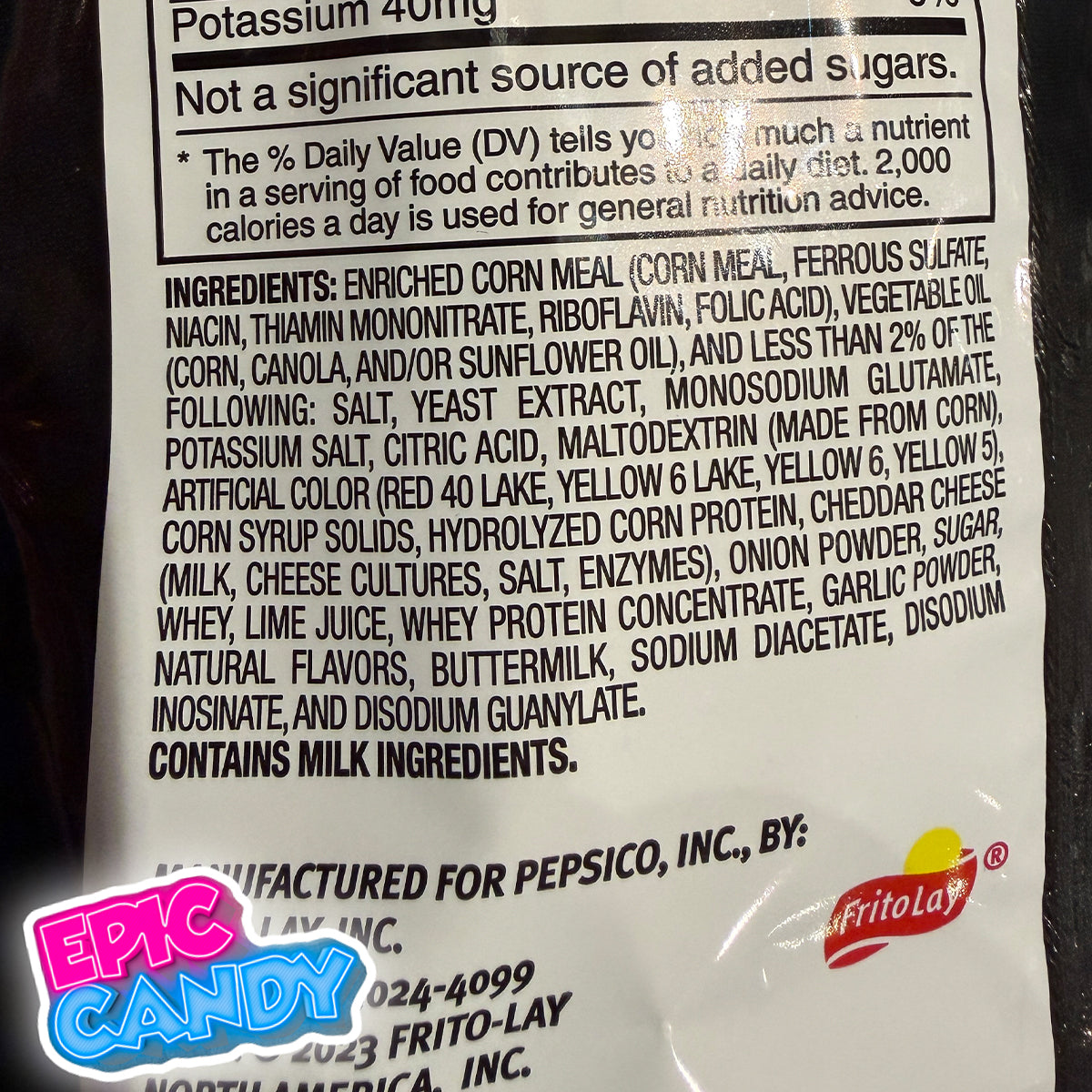 Spicy, tangy and crunchy Cheetos with a zesty lime kick — 226.8 g family-size bag.