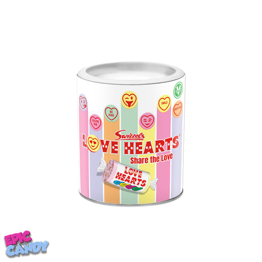 Swizzels Love Hearts Drum 200g