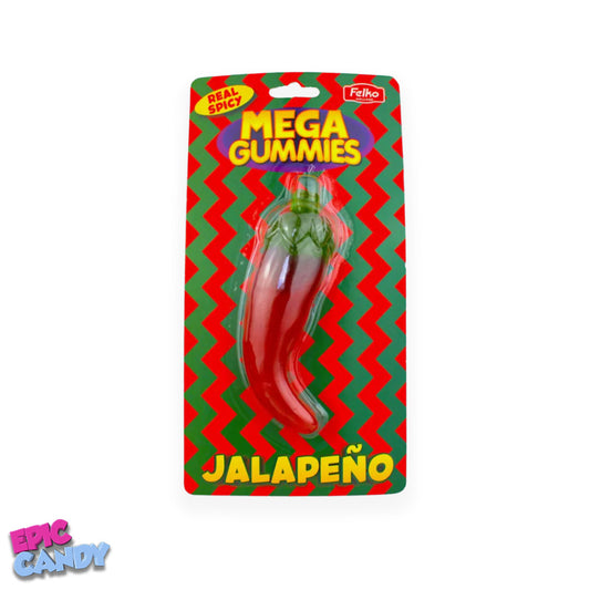Mega Gummies Jalapeno - Spicy Gummy Treats (120g)
