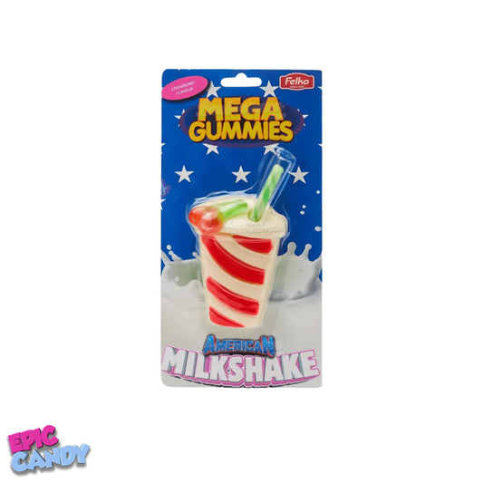 Mega Gummies American Milkshake - Gummy Milkshake Treats (120g)
