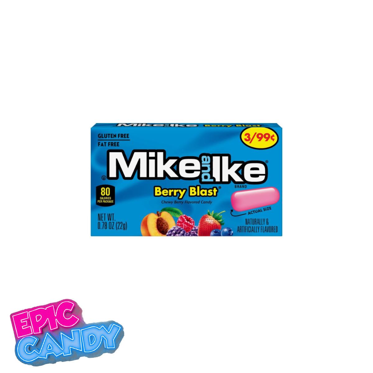 Mike and Ike Berry Blast – 22g of Bold, Fruity Berry Chewiness!