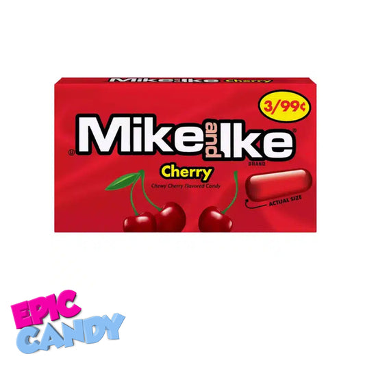 Mike and Ike Cherry 22g – Sweet and Juicy Cherry Chewy Candies!