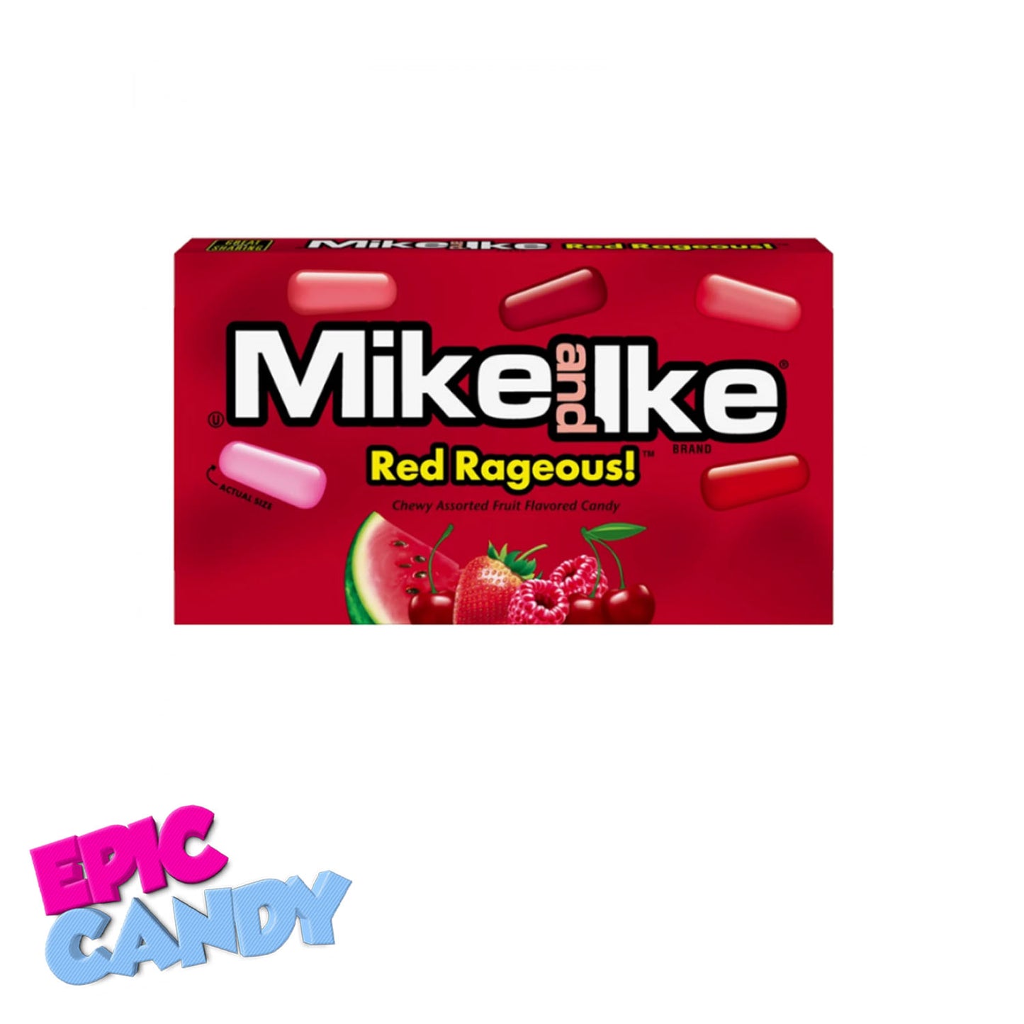 Mike and Ike Red Rageous 120g