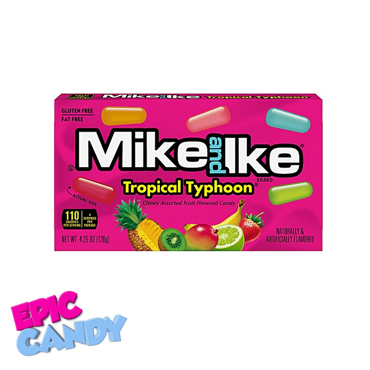 Mike and Ike Tropical Typhoon 120g