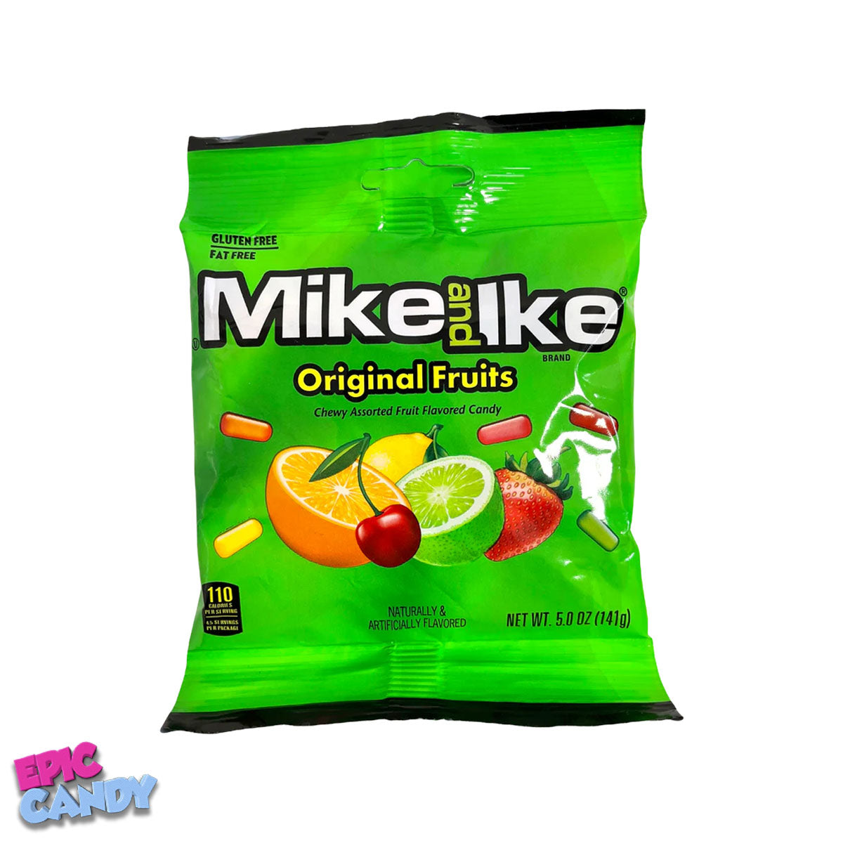 Mike and Ike Original Fruits 141g – Classic Assorted Fruit Flavored Candy