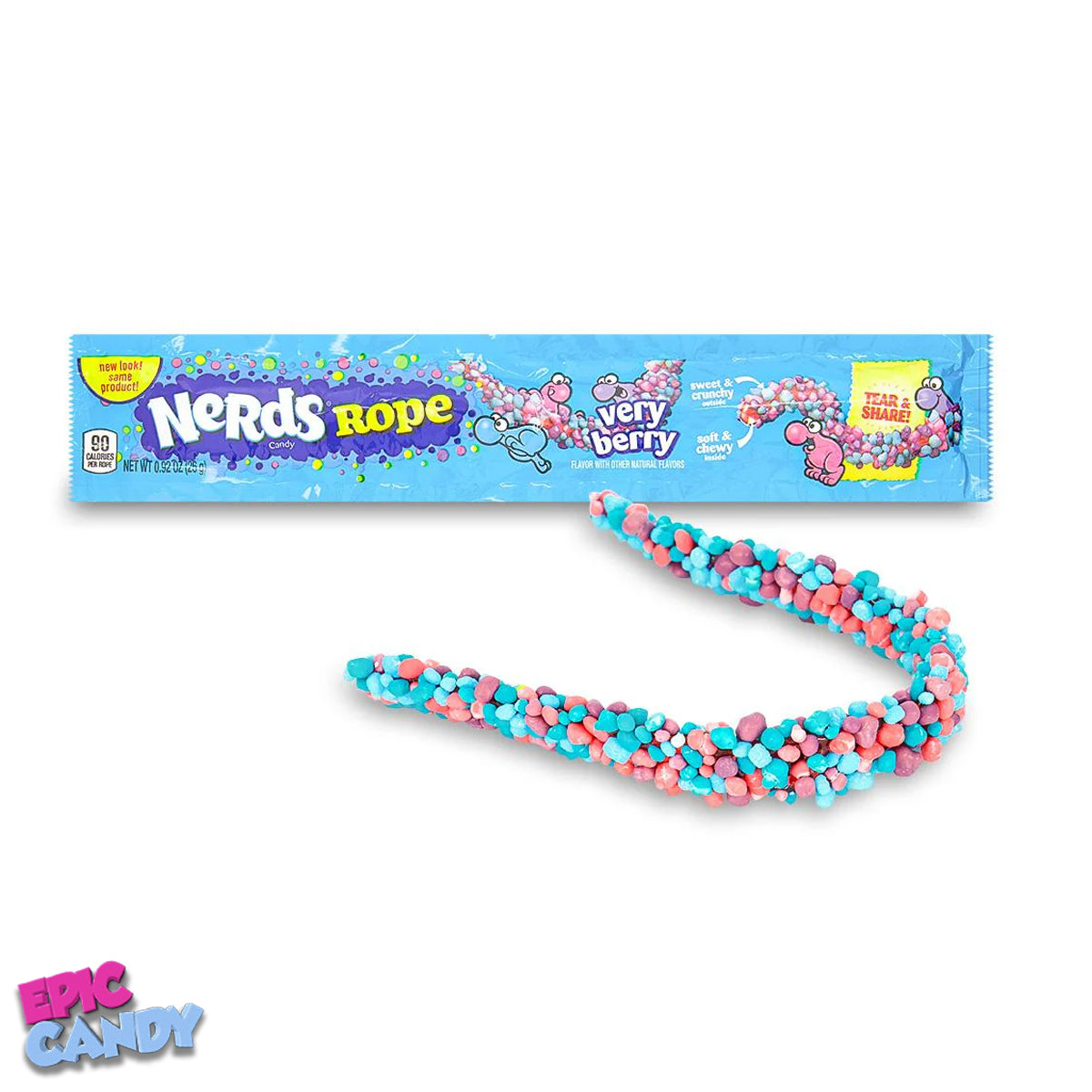 Very Berry Nerds Rope Fruit Flavour Candy 26g