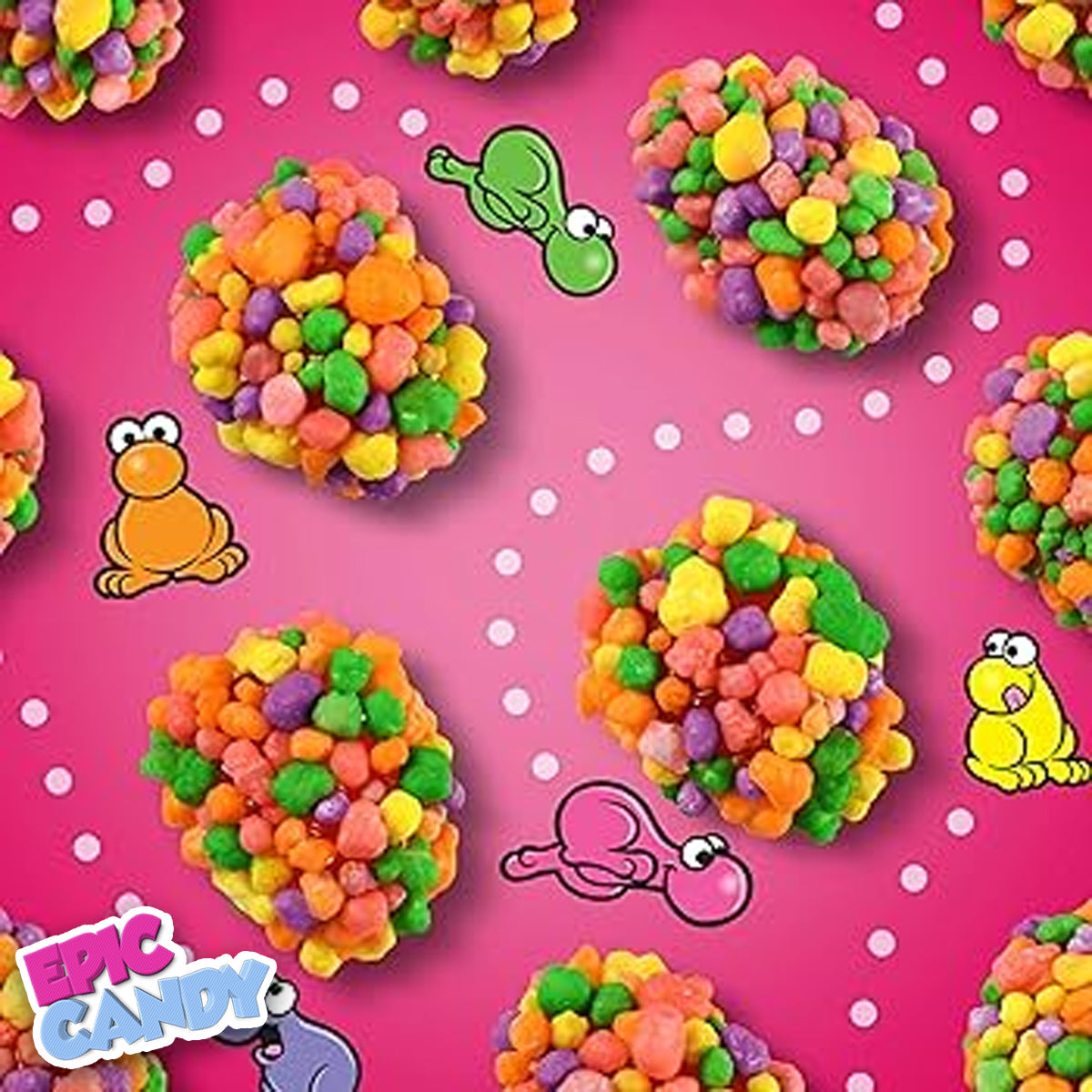 Nerds gummy cluster share pouch rainbow (85g)