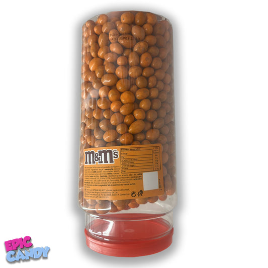 M&Ms Peanut Chocolate ORANGE Colour Bulk Buy Sweets, 4kg Tub | Displays | Pick & Mix