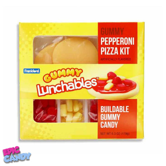 Gummy Lunchables Pepperoni Pizza – Chewy Candy Version of a Classic Favorite